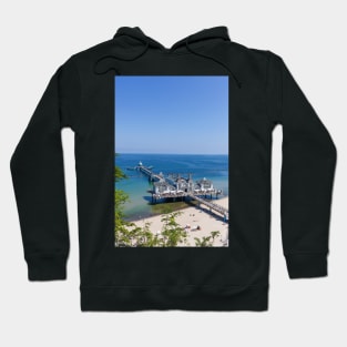 Pier, Sellin, Ruegen Island, Mecklenburg-West Pomerania, Germany, Europe Hoodie